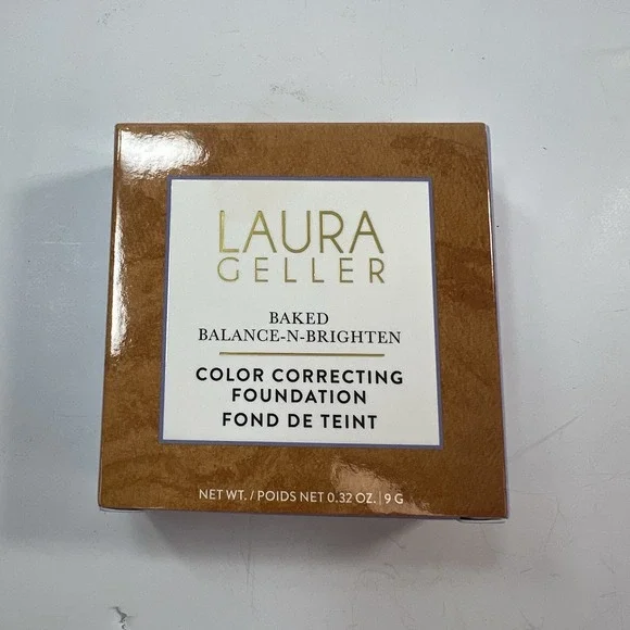Laura Geller Foundation Women 0.32oz Golden Medium NEW Baked Balance-N-Brighten