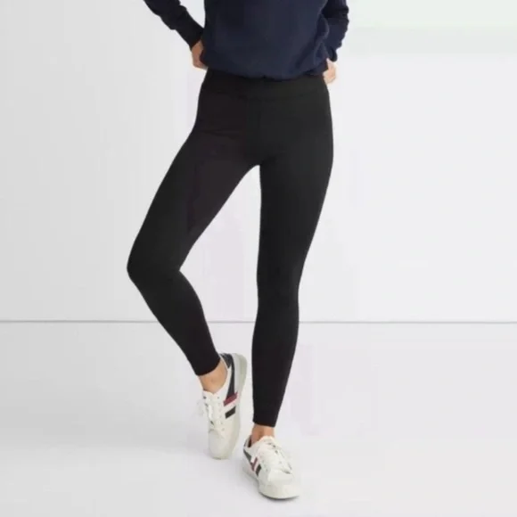 AMERICAN Giant Ponte Leggings Sz 8‎ Black