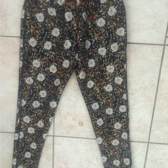 CYNTHIA ROWLEY FLORAL dress suit pants y2k bottoms flower trousers