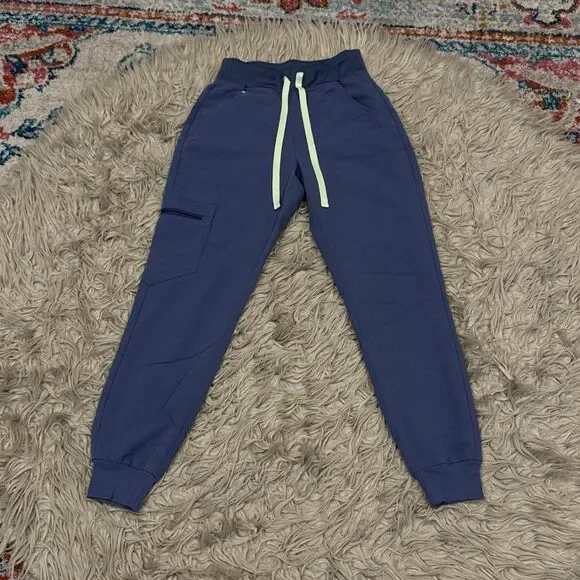 Figs scrub bottoms size XXS P space navy