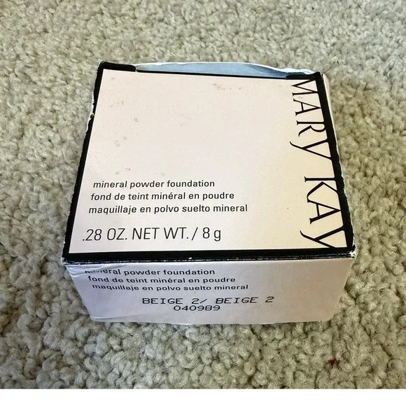 New Mary Kay Mineral Foundation Powder Beige 2 Discontinued