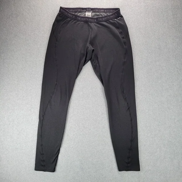 The North Face FlashDry Base Layer Leggings Womens Large Black Athletic Tights