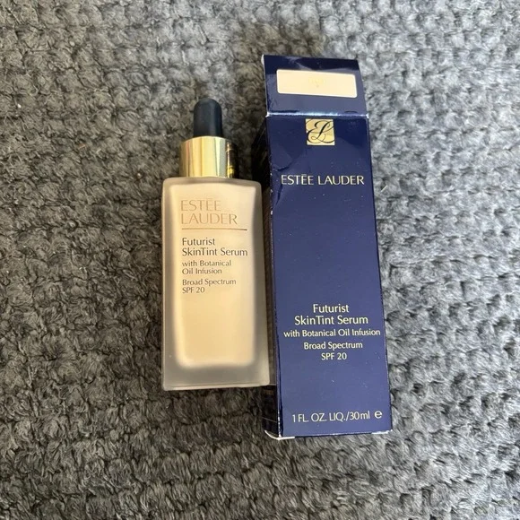 Estee Lauder‎ Futurist SkinTint Serum 1W1 Bone W/ Botanical Oil Infusion SPF 20