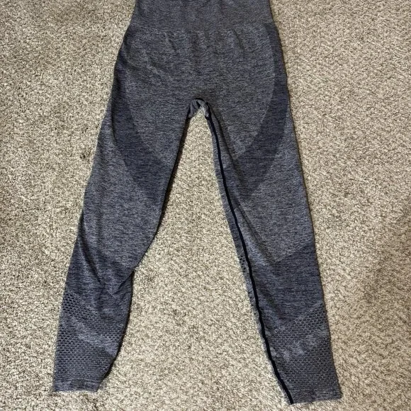 PINK Victoria's Secret Leggings Womens Large Seamless High Rise Workout Yoga Pan