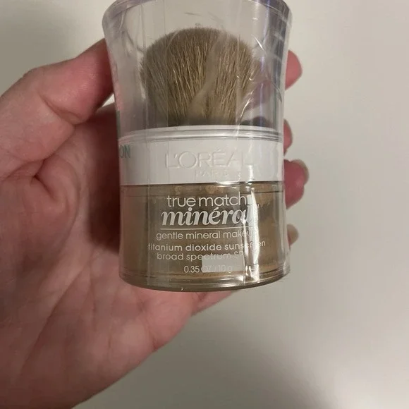 L'OREAL True Match Mineral Powder Foundation Sun Beige W6-7/468 New Sealed