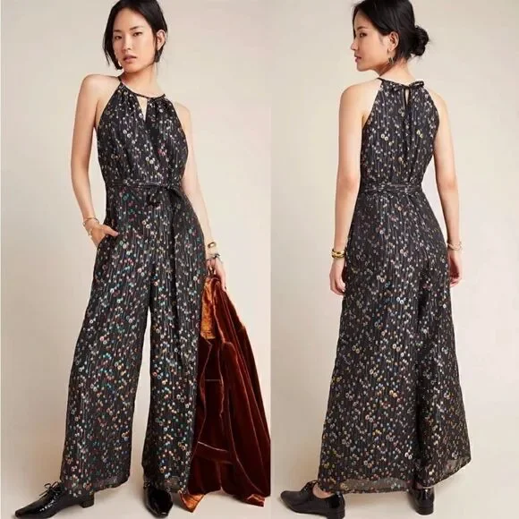 Anthropologie Edita Eva Franco Jumpsuit Size 10