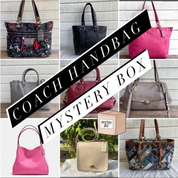 🛍️ COACH Handbag High End Mystery Box 🛍️