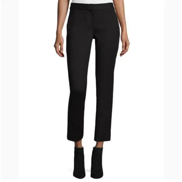 Diane von Furstenberg Dvf Womens Jodie black ankle pants Size 2