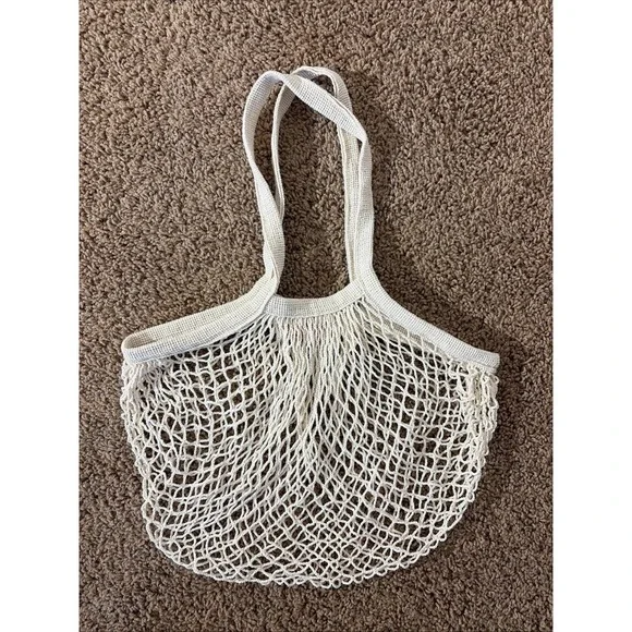 Recess Pickleball Open Top Organic Cotton Net Court‎ Carry Tote Bag