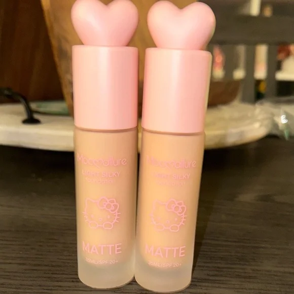 MocoAllure Light Silky Foundation - Brand New - Set of 2