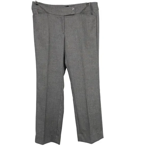 White House Black Market Gray Bootcut Dress Pants Size 8S
