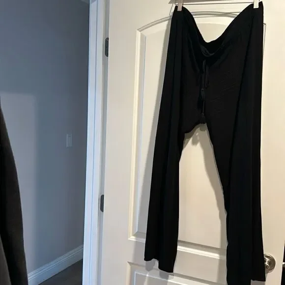 Summer black pants