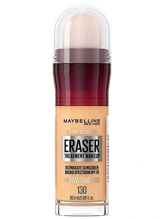 3/$12 Maybelline 130 Buff Beige Instant Age Rewind Eraser Treatment Foundation