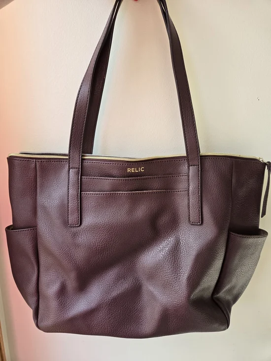 Relic Women's Burgundy Tote Bag