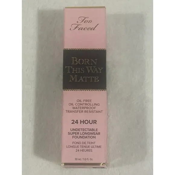 Too Faced Born This Way Foundation Spiced Rum 1oz Medium Full Coverage NEW