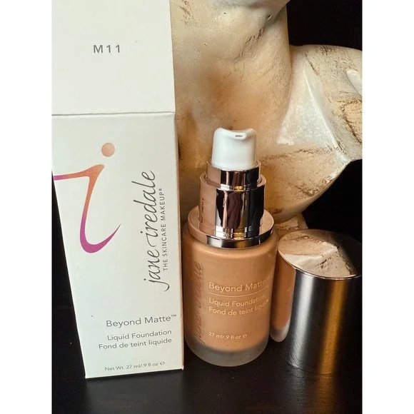 Jane Iredale Beyond Matte Liquid Foundation M11 Full Coverage 0.9 fl oz 27ml