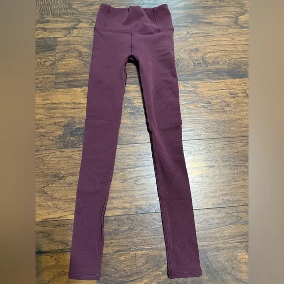 Lululemon Athletica Deep Wine Leggings