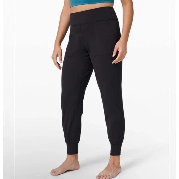 Lululemon Align Jogger Black Nulu Yoga Pants Size 2