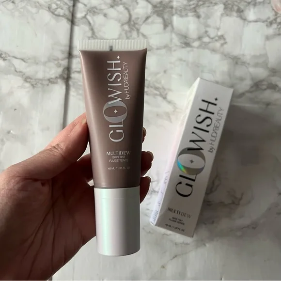 glowish by huda beauty multidew skin tint 11 rich bundle of 3