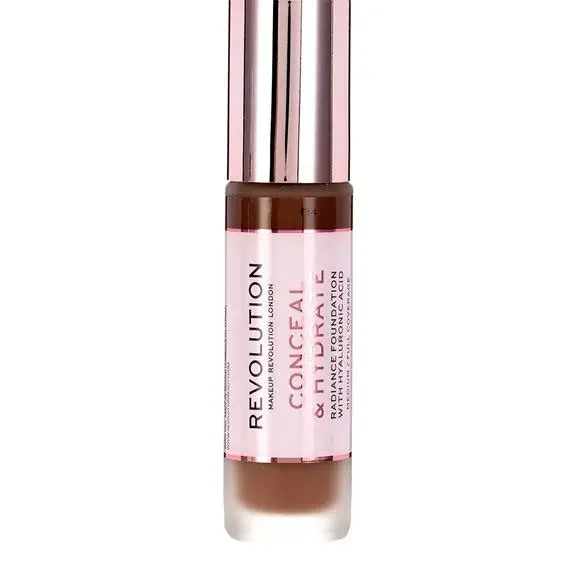 Revolution Conceal & Hydrate Radiance Foundation Color: F14