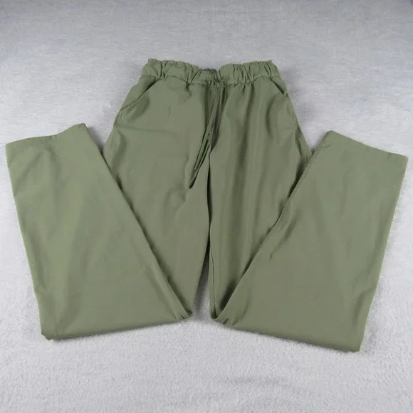 Lululemon Stretch High-Rise Pant Womens 4 Sage Green Straight Leg