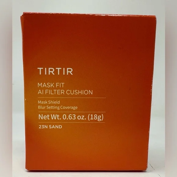 TIRTIR‎ Mask Fit AI Filter Cushion Matte 23N Sand Brighten Anti Wrinkle 0.63 oz