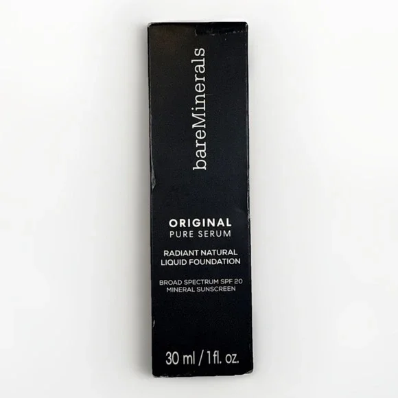 bareMineral Original Pure Serum Radiant Liquid Foundation SPF 20 Medium Deep 4.5