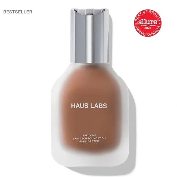 HAUS LABS Triclone™ Skin Tech Medium Coverage Foundation- 400 Medium Deep Warm