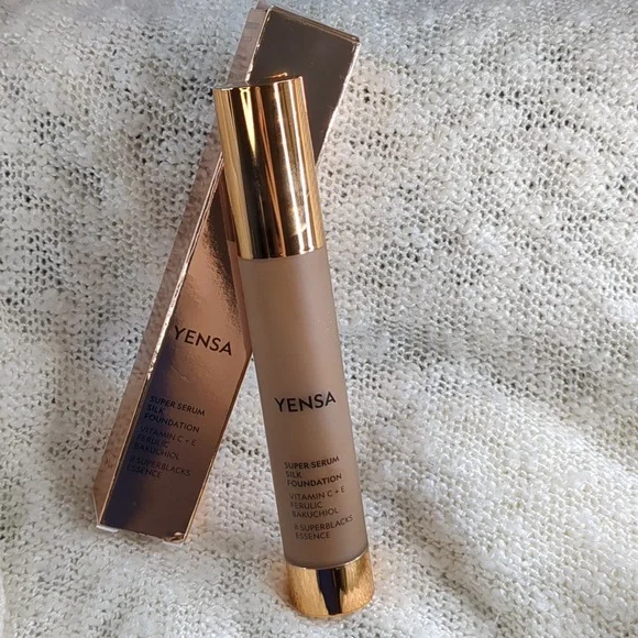Yensa Super Serum Silk Foundation in Deep Golden, 30ml/1.0fl oz