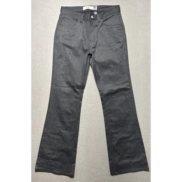 Gap Flare Stretch Pants Womens Size 6 (28x31) Gray Neutral Minimal Career Preppy