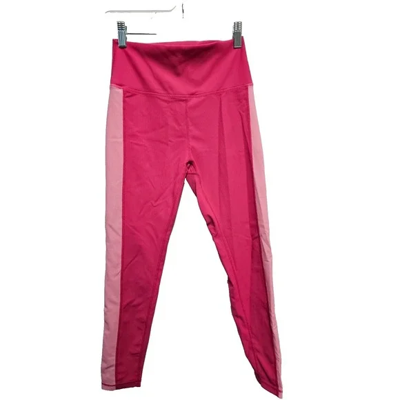 Wilo The Label Activewear ANKLE Leggings in Raspberry Pink Size M used excellent