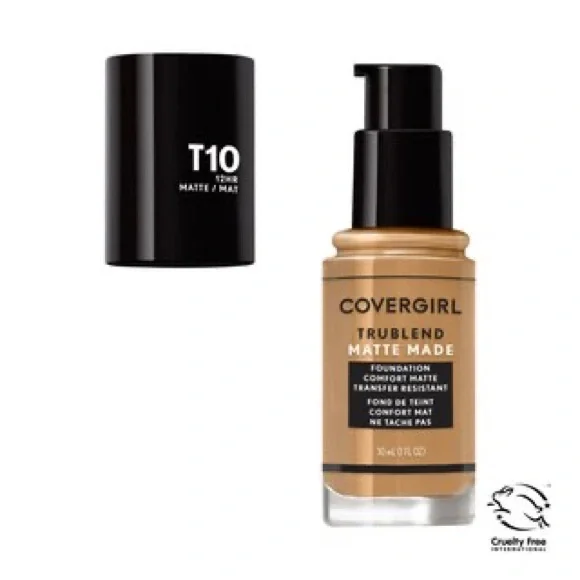 Covergirl TruBlend Matte Made Foundation - T10 Golden Amber