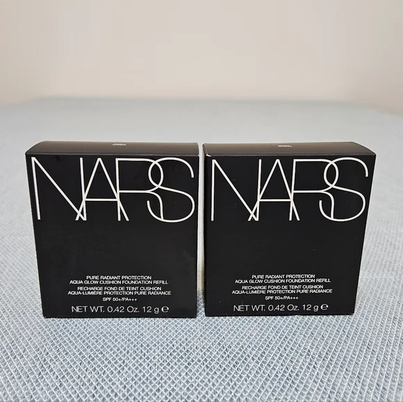 NARS 2 Pure Radiant Protection Foundation Refills NIB Tik Tok Makeup‎ Alaska 12g