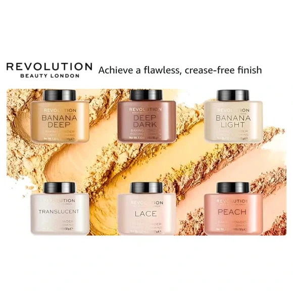 Revolution Loose Baking Powder Color Peach NIB