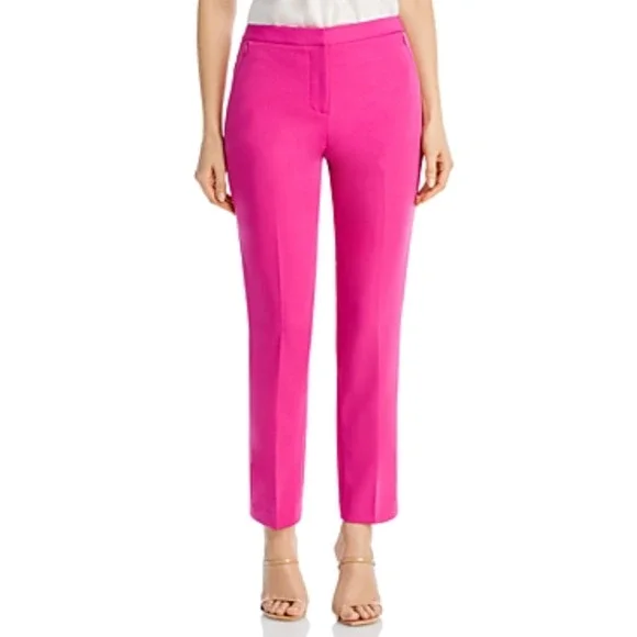 Kobi Halperin Alexi Straight Pants Pink Size 8 3761