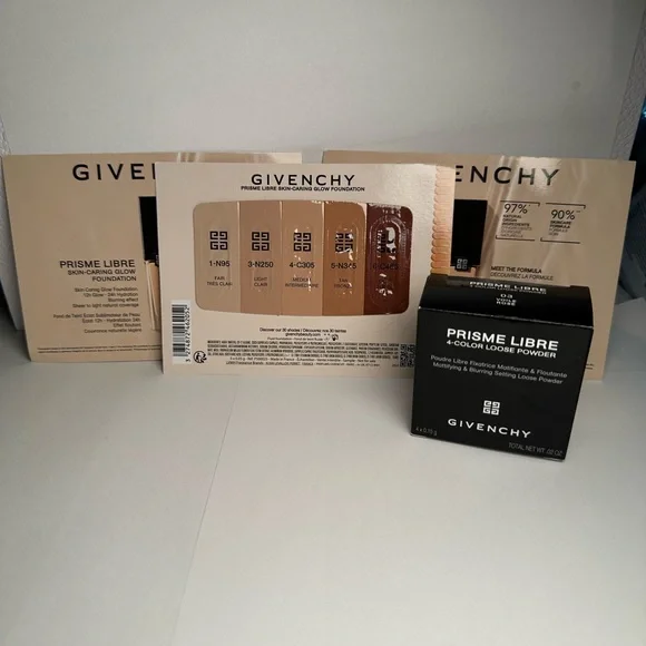 🆕 GIVENCHY Prisme Libre Foundation and Powder Sample Set