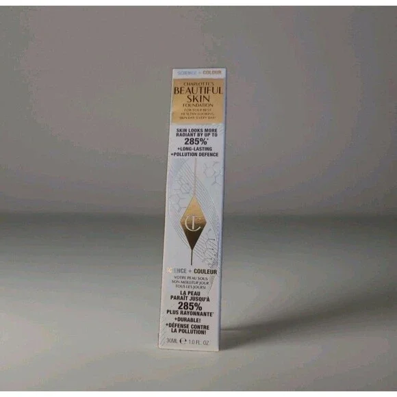 New Charlotte Tilbury Beautiful Skin Foundation # 7 COOL FROIDE 30ml