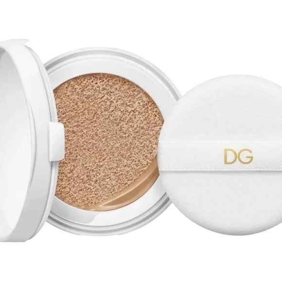 NWT Dolce & Gabbana Solar Glow Cushion Foundation Compact Refill 110 Pearl