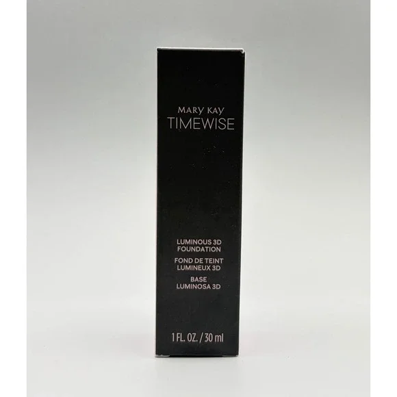 Mary Kay TimeWise Luminous 3D Foundation Normal To Dry Skin Bronze W 130 New