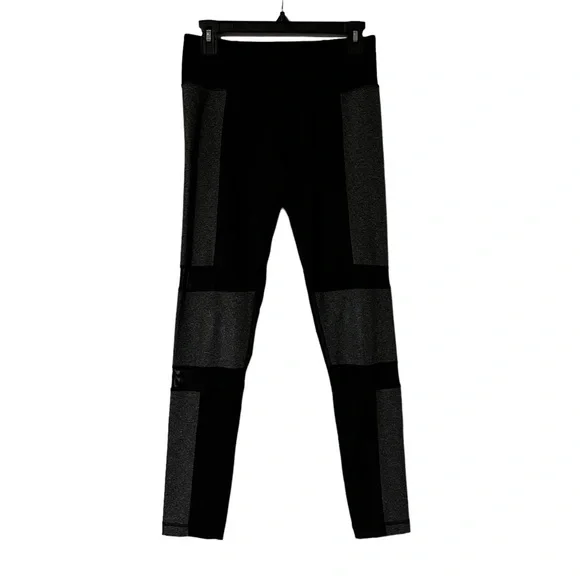 90 Degree By Reflex | Women’s Black & Grey Size Medium Leggings With Mesh
