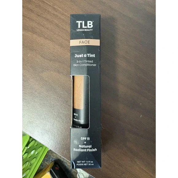 TLB Just a Tint‎ 3-in-1 Tinted Skin Conditioner SPF 11 Vegan 1.0 fl oz Face
