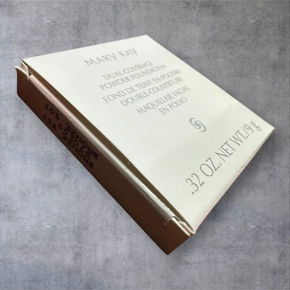 Mary Kay Dual-Coverage Powder Foundation Bronze 507 0.32oz New Box‎ Matte Finish