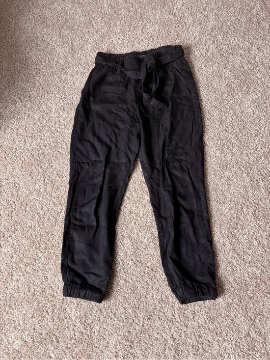Abercrombie Tie Waist Joggers Sz Small Regular