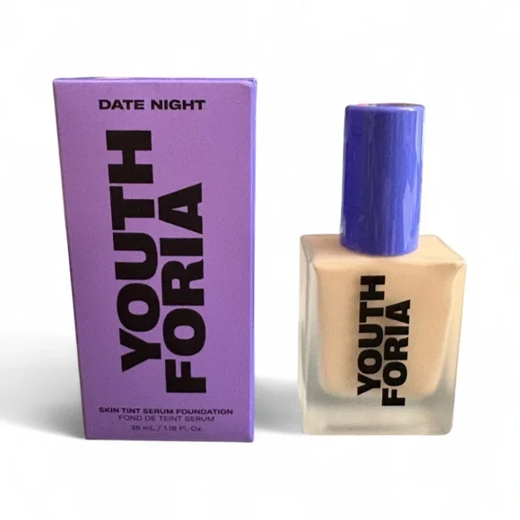 YouthForia Skin Tint Serum Foundation - Date Night in 260 Light Medium NIB
