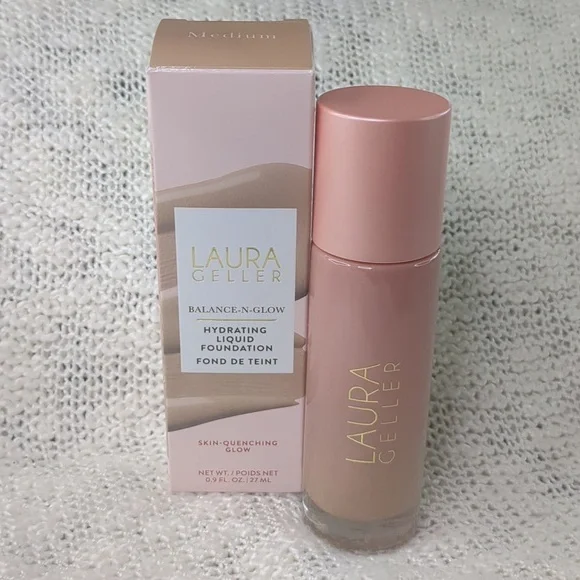 Laura Geller Balance-N-Glow Foundation in Medium, 27ml/0.90fl oz