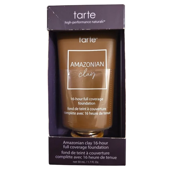 Tarte Amazonian Clay 16 Hour Full Coverage Foundation In 305 Rich Honey. Makeup