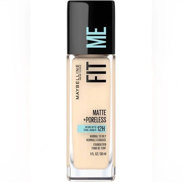 Maybelline Fit Me MATTE + PORELESS NORMAL TO OILY Foundation #110 Porcelain