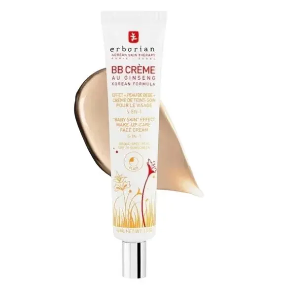 erborian BB Cream Tinted Moisturizer Broad Spectrum SPF 20 in Clair NEW in box