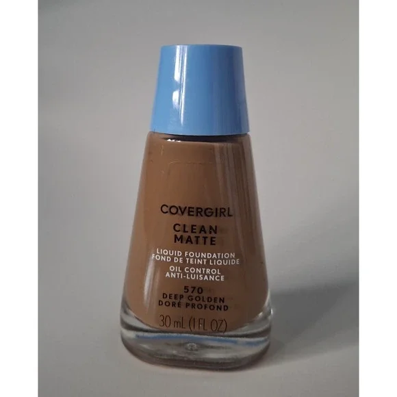 CoverGirl Clean Matte Liquid Foundation # 570 Deep Golden Oil Control