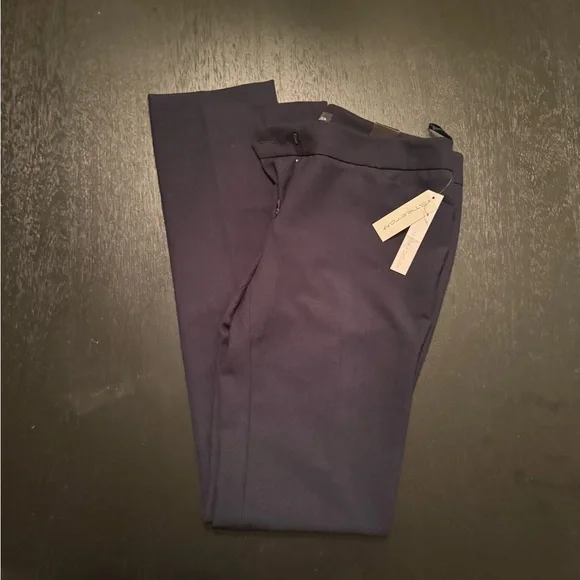NWT Amanda & Chelsea Women’s Dark Blue Pinstripe Dress Pants